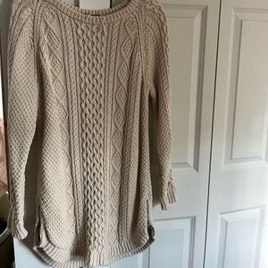 Cableknit Sweater Dress
